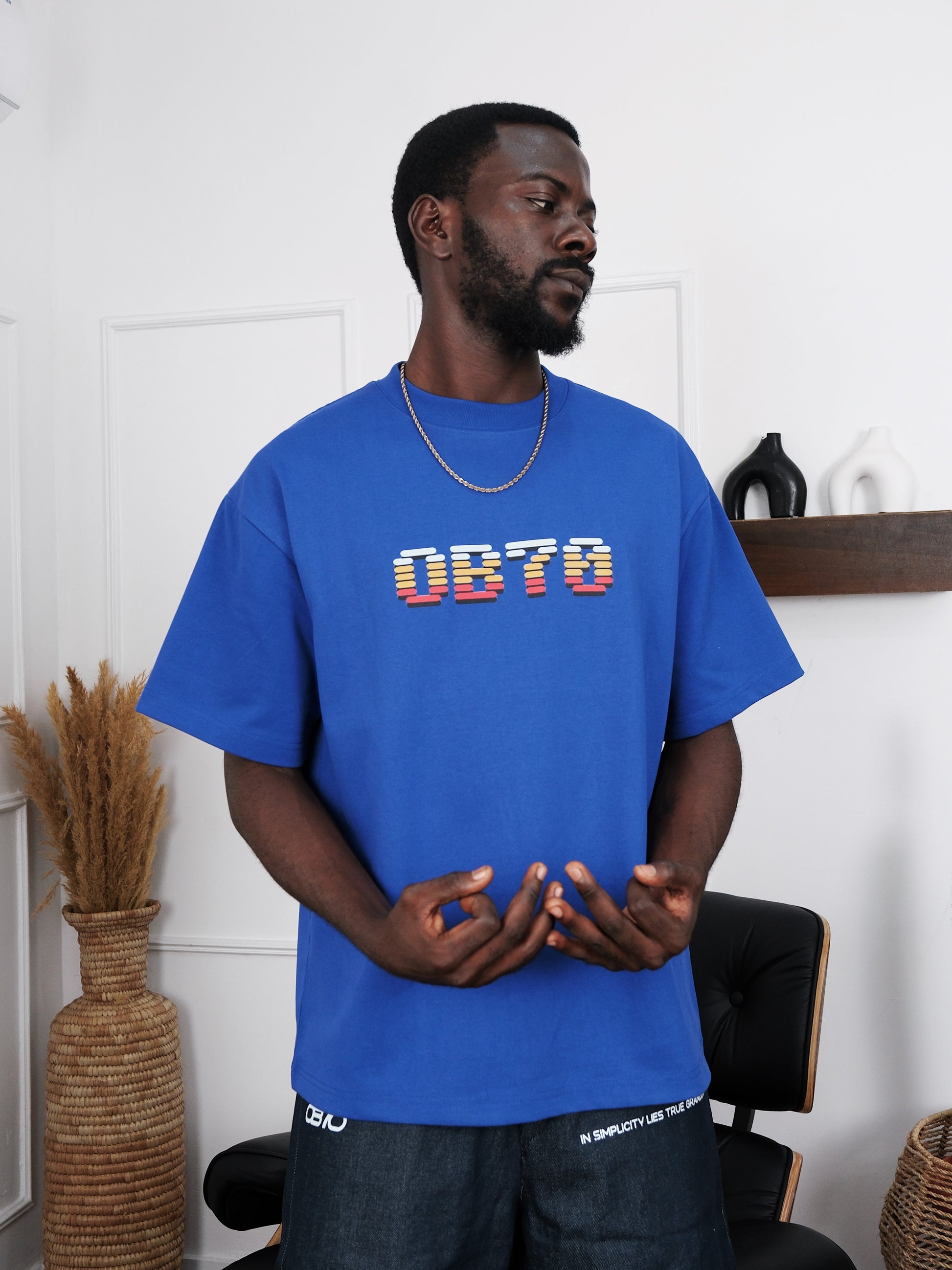 OB70 WRLD T-shirt (Blue)