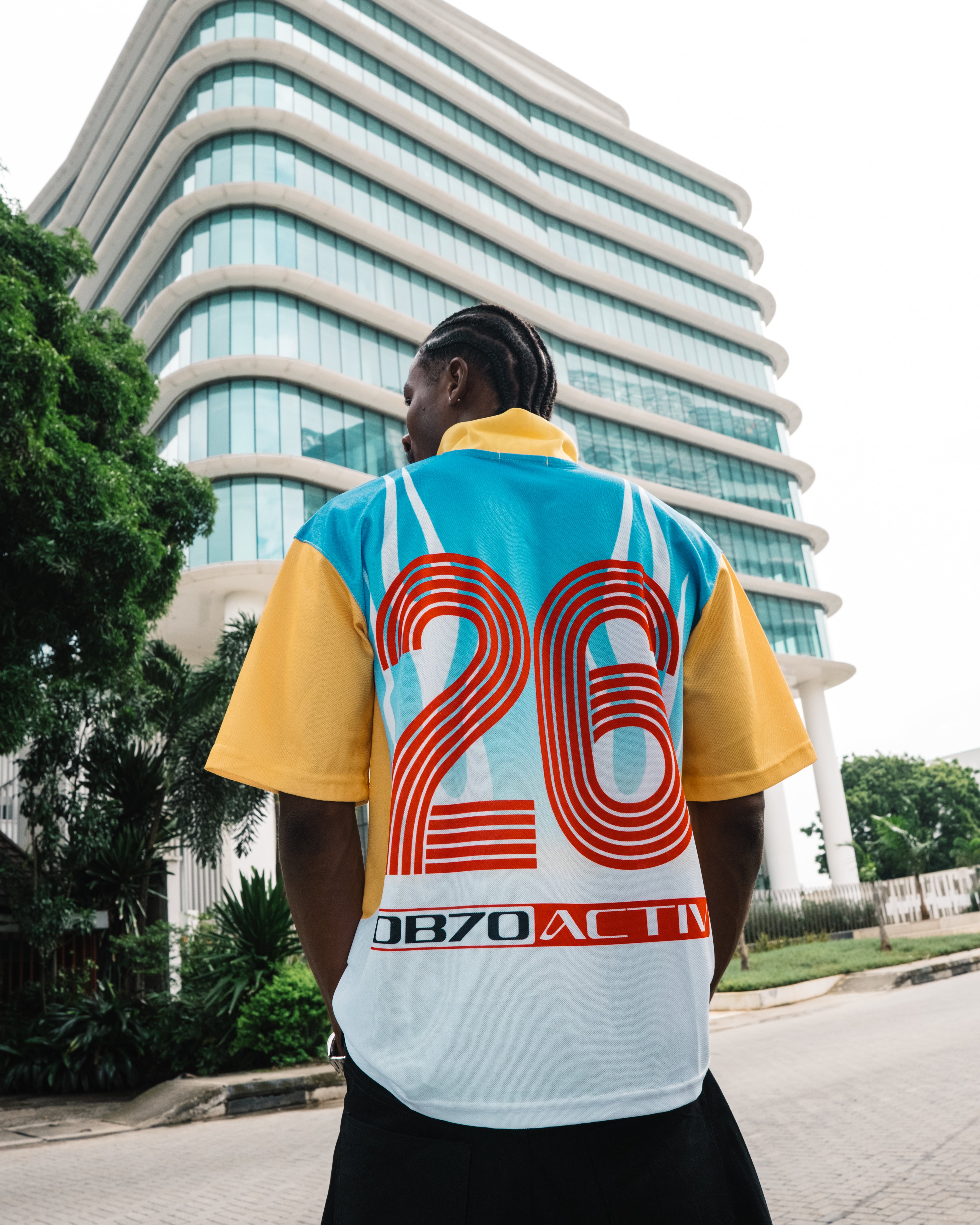 OB70 Extreme Sport Jersey [Yellow/White]