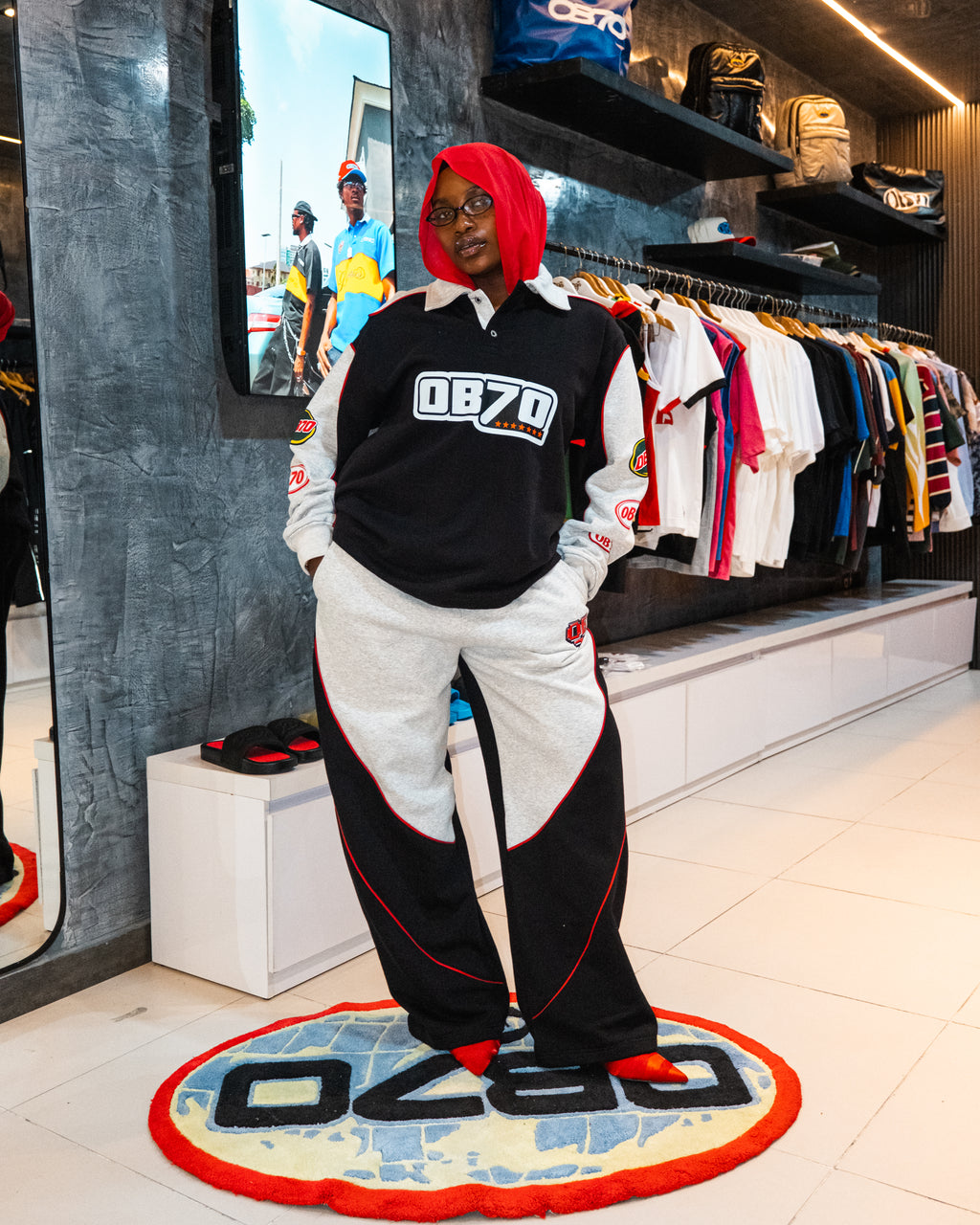 OB70 Retro Polo Sweats 2PC