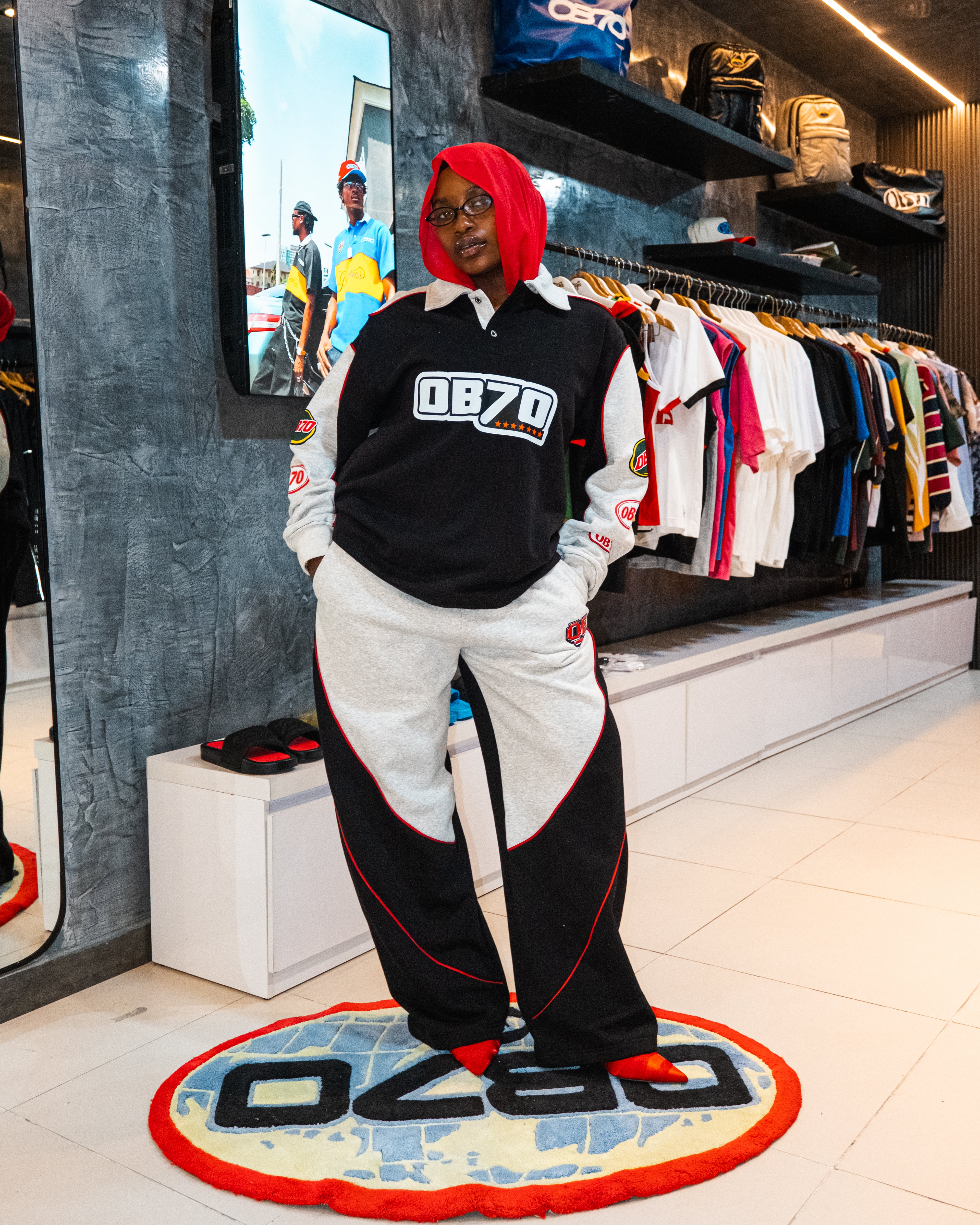 OB70 Retro Polo Sweats 2PC