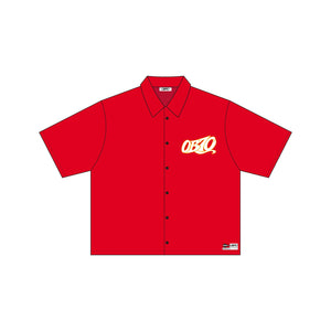 OB70 Red Boxy Shirt