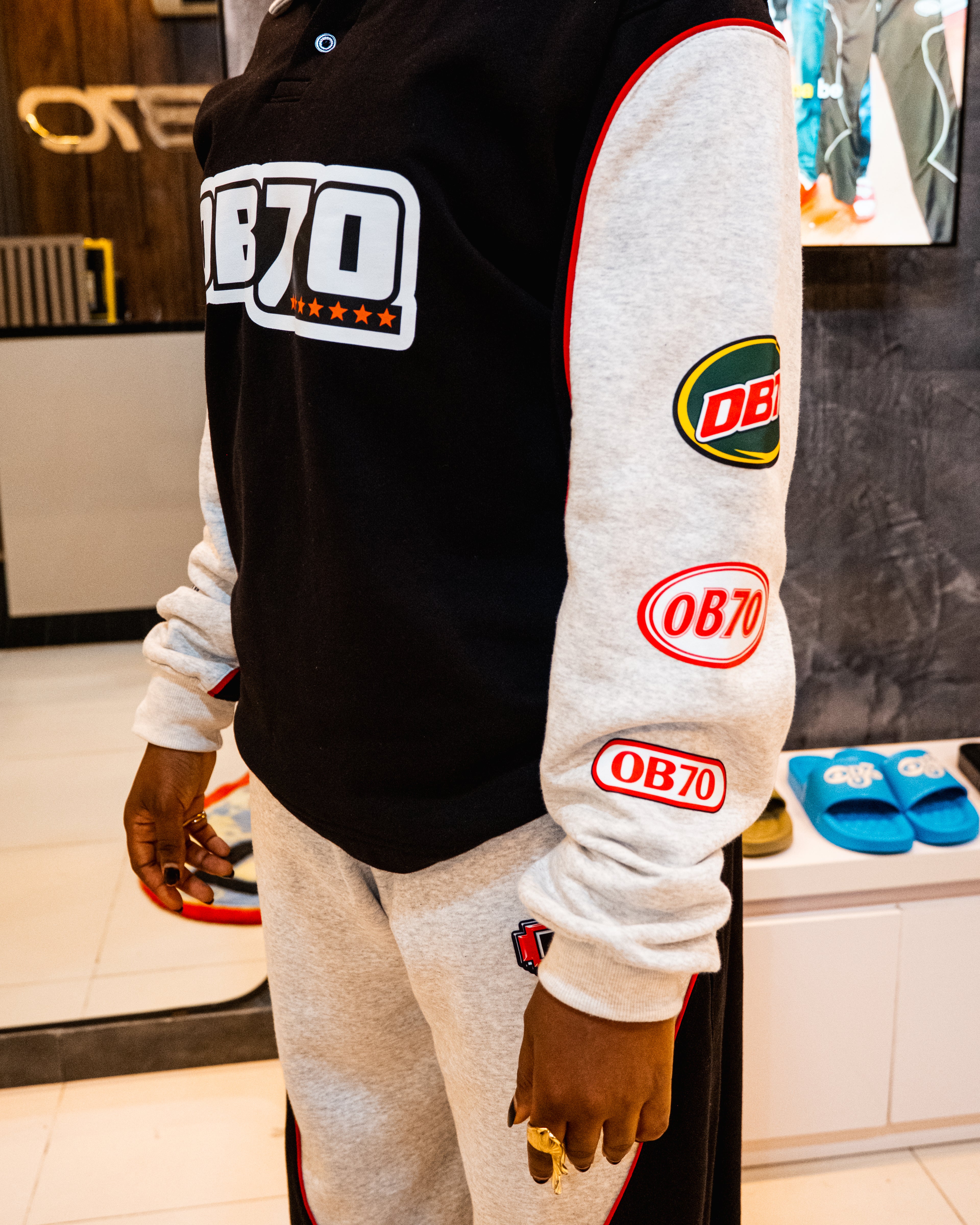 OB70 Retro Polo Sweats 2PC