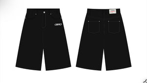 OB70 Blackout Baggy Jort