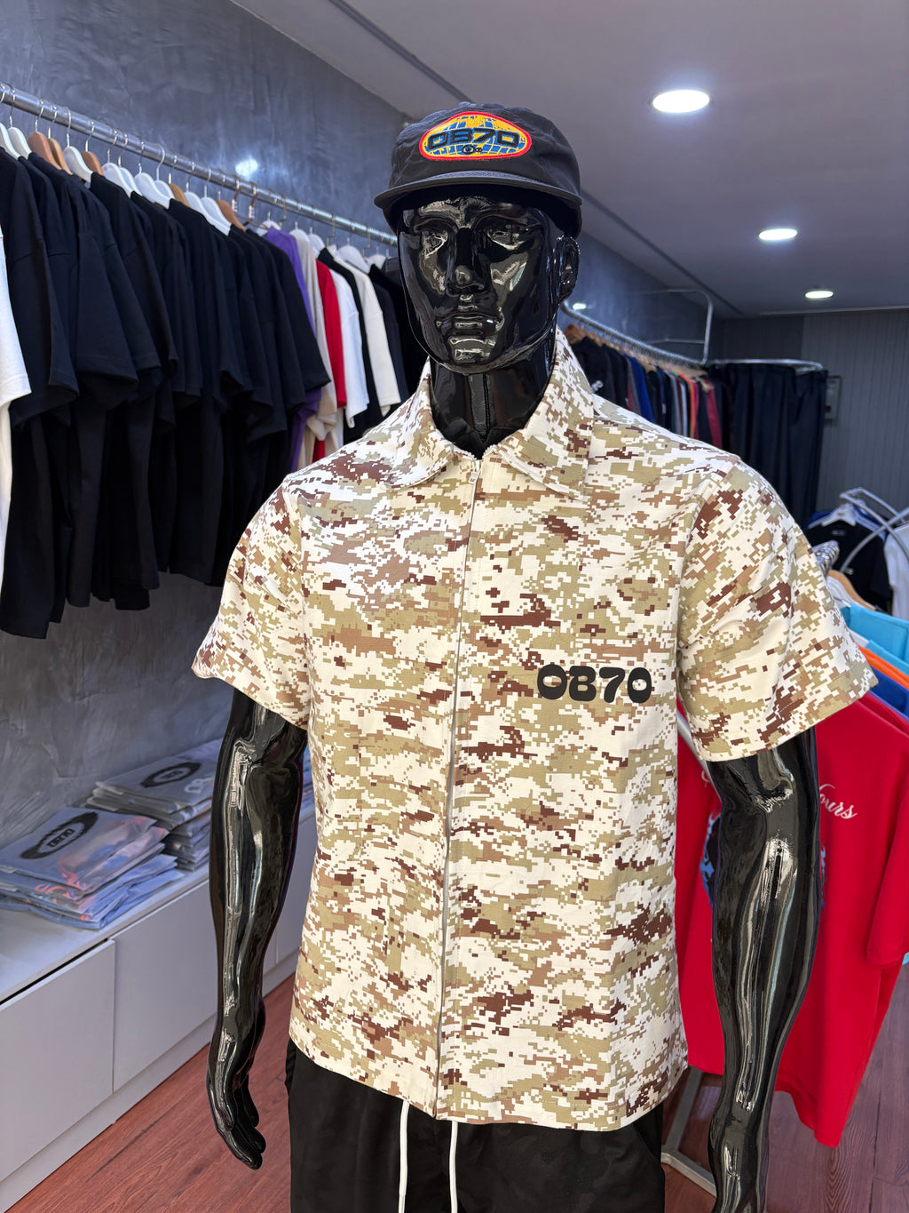 Camouflage Boxy Shirt