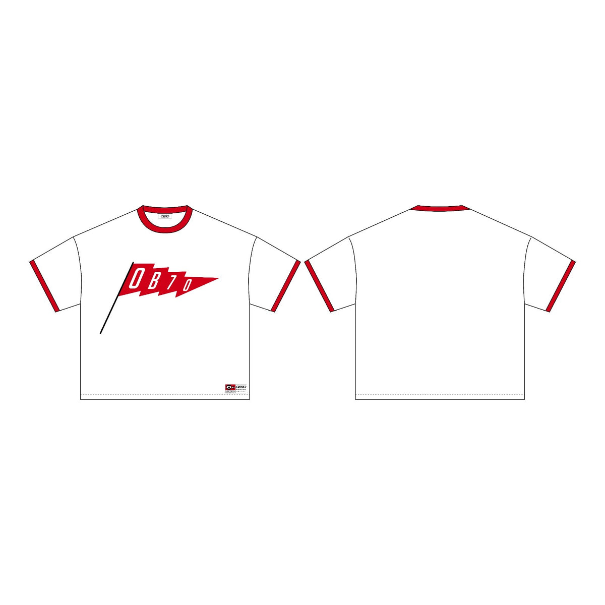 OB70 Flag Ringer Tee