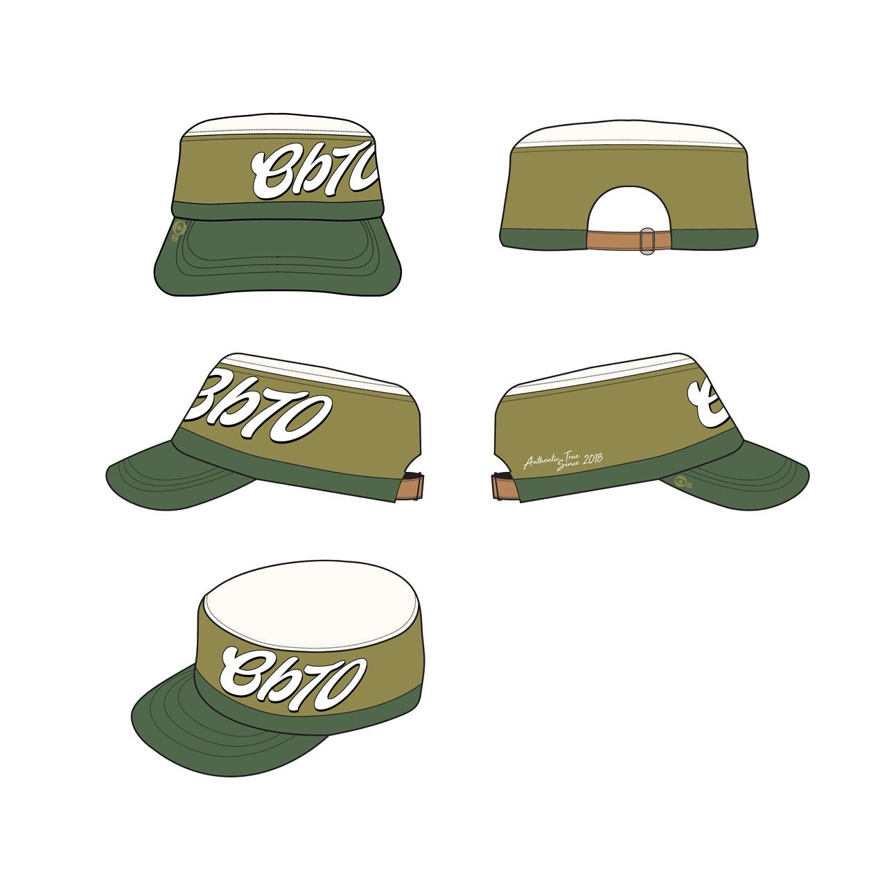 OB70 Flat Cap