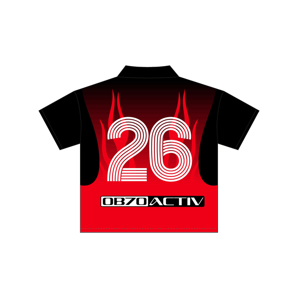 OB70 Extreme Sport Jersey [Black/Red]