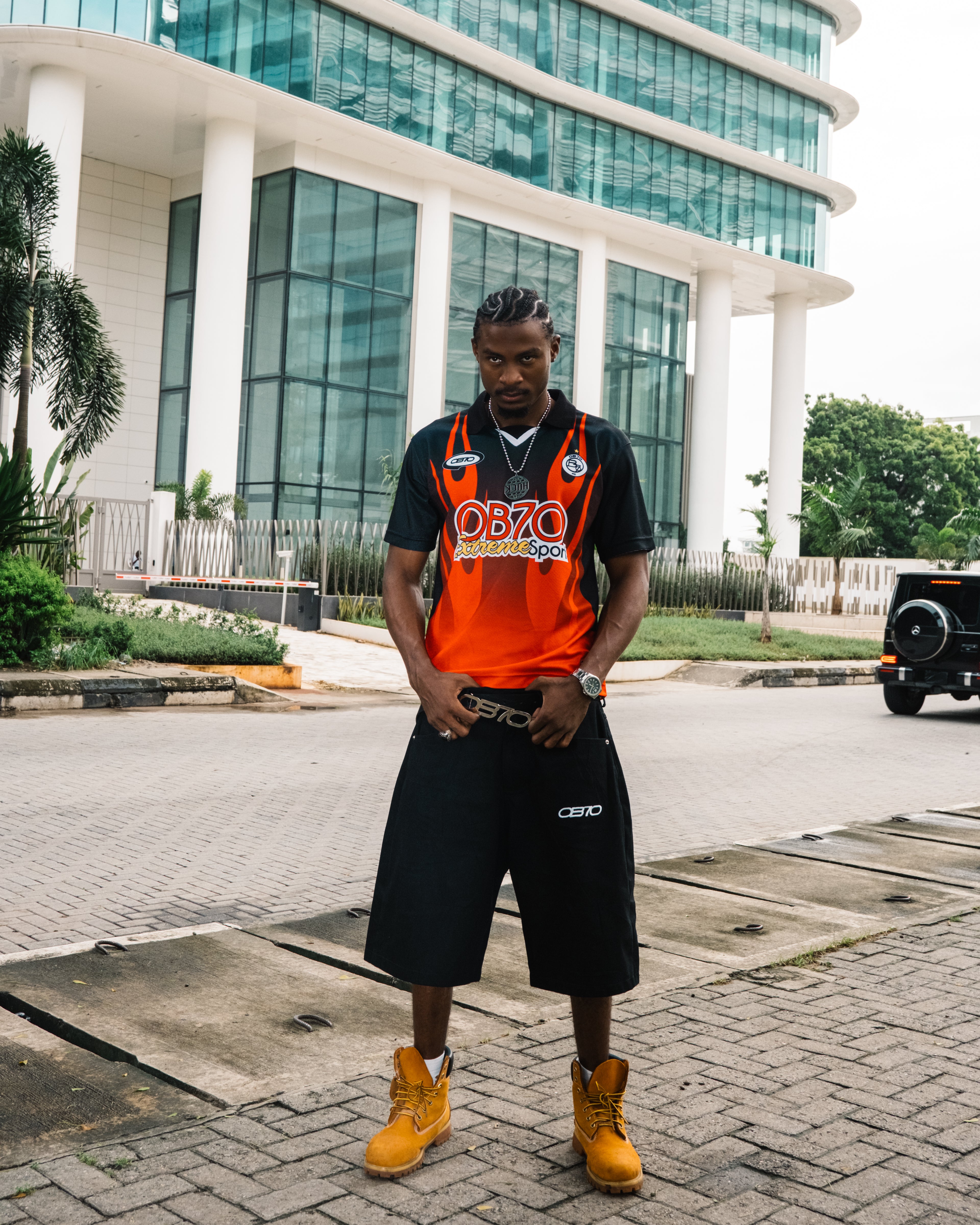 OB70 Extreme Sport Jersey [Black/Red]