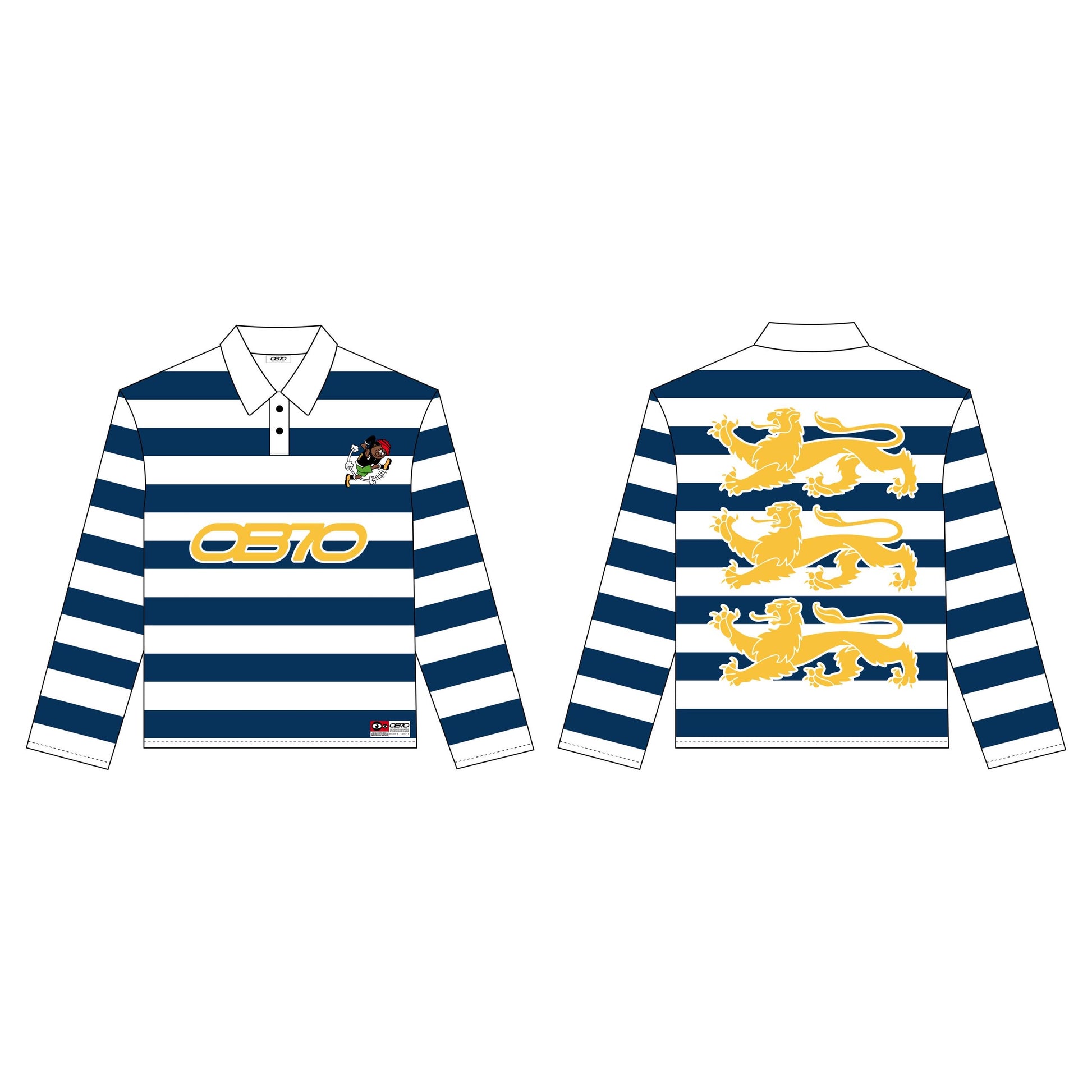 OB70 3 Lions Polo Shirt