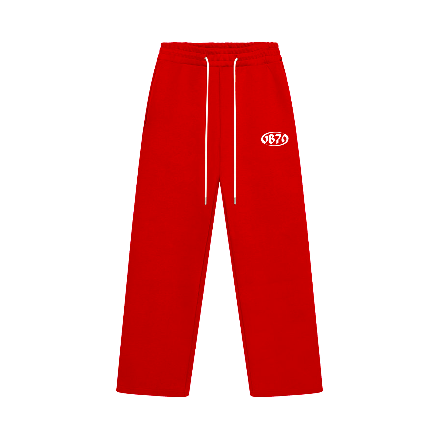 Basic Logo Sweatpants [Red]