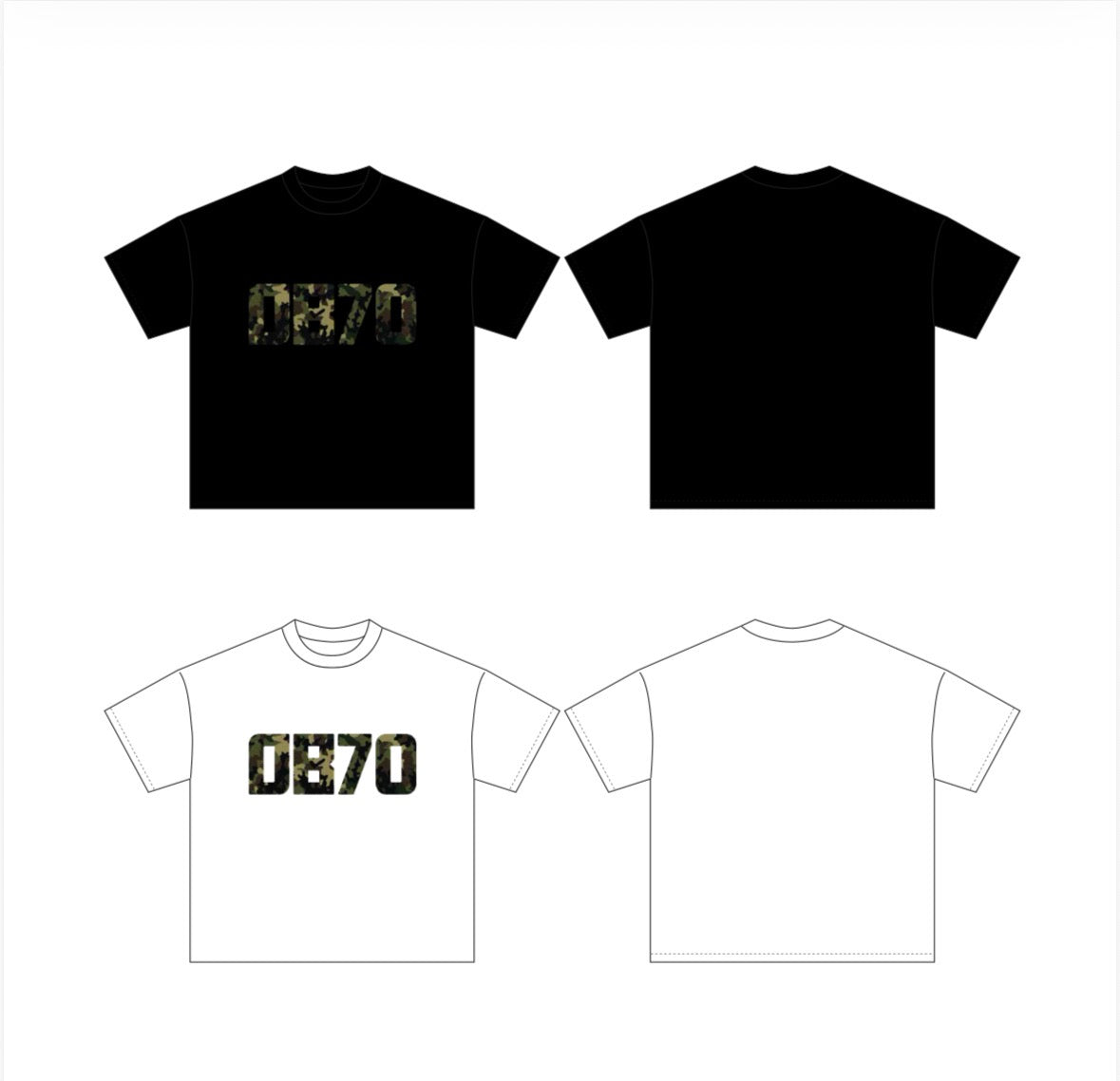 OB70 Military Logo T-shirt