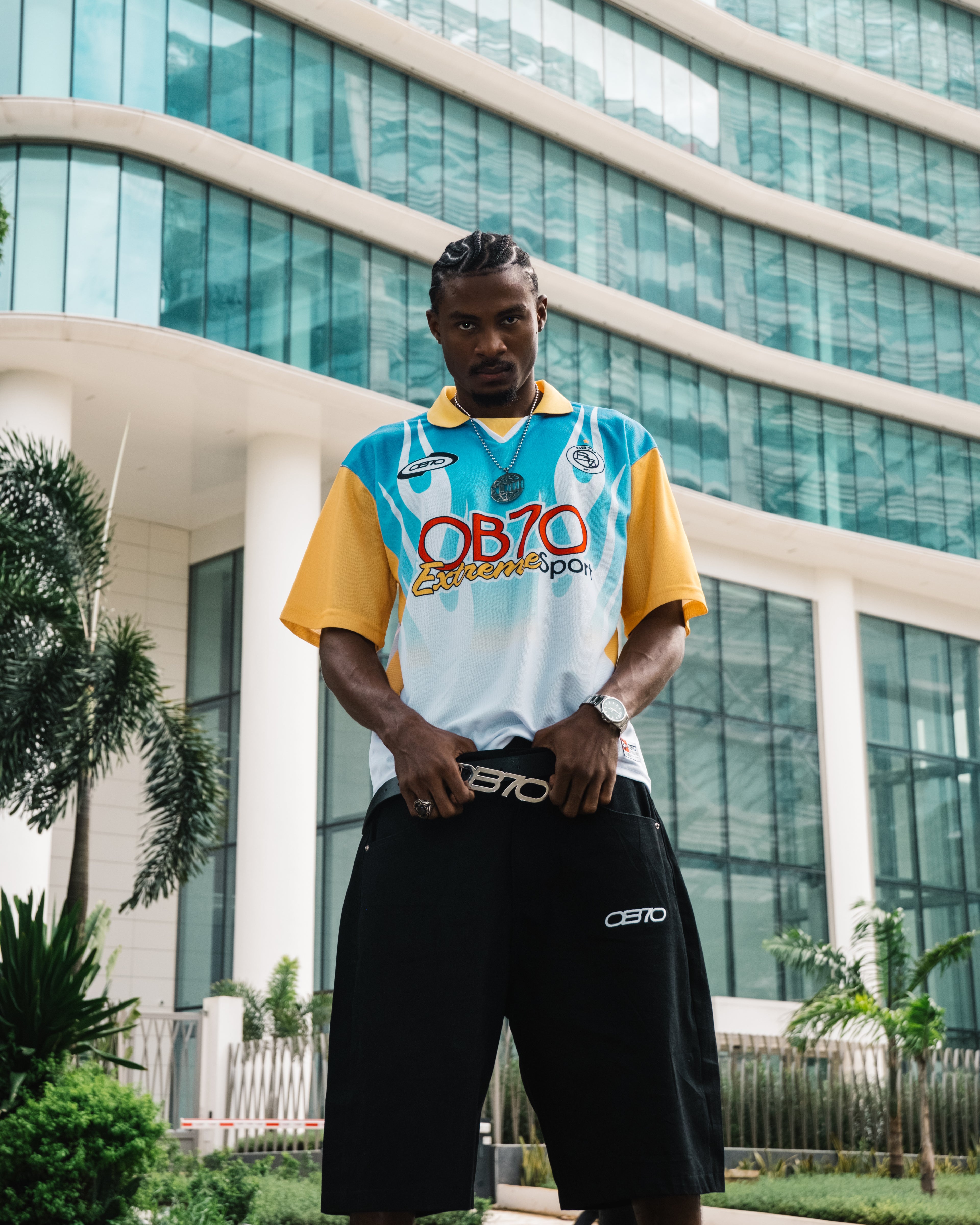 OB70 Extreme Sport Jersey [Yellow/White]
