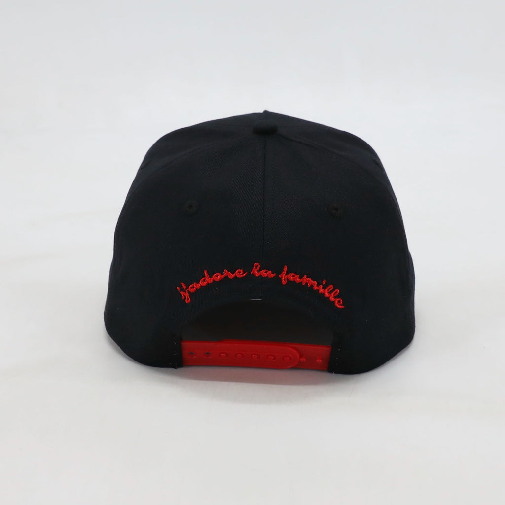 Back view OB70 Black Baseball Cap