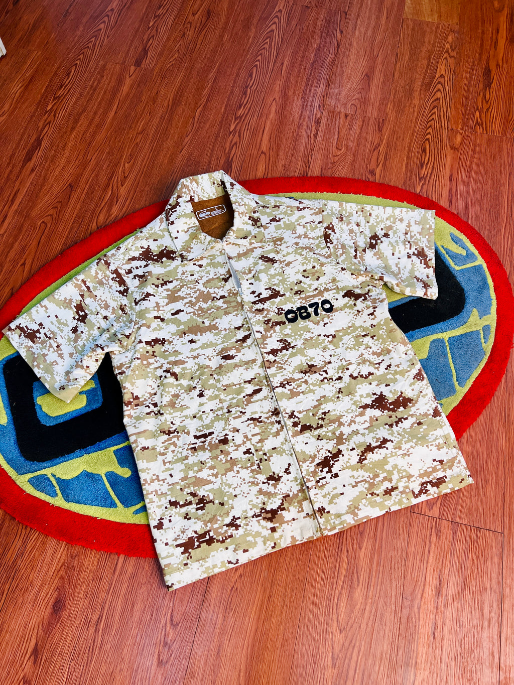 Camouflage Boxy Shirt