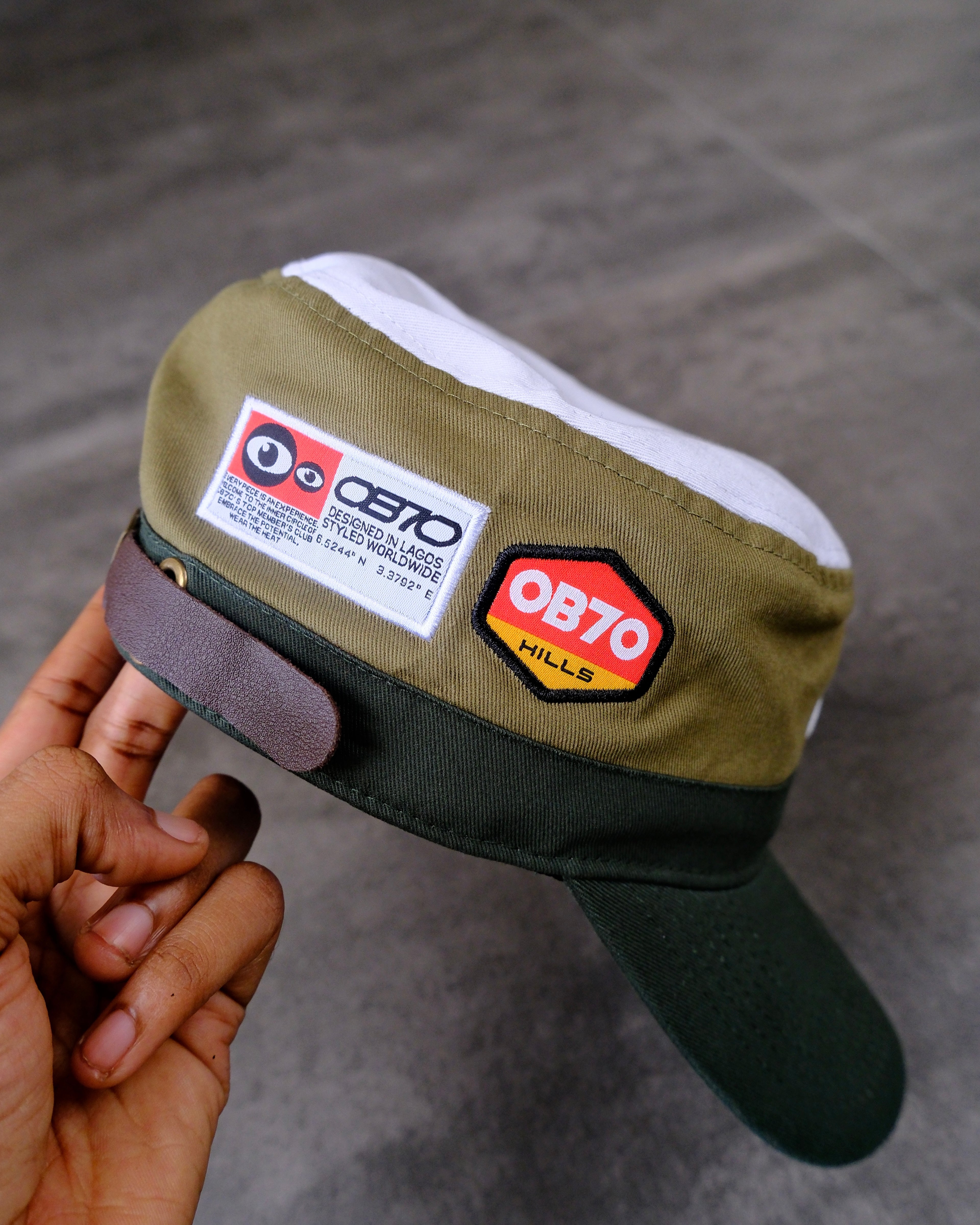 OB70 Cadet Flat Panel Cap