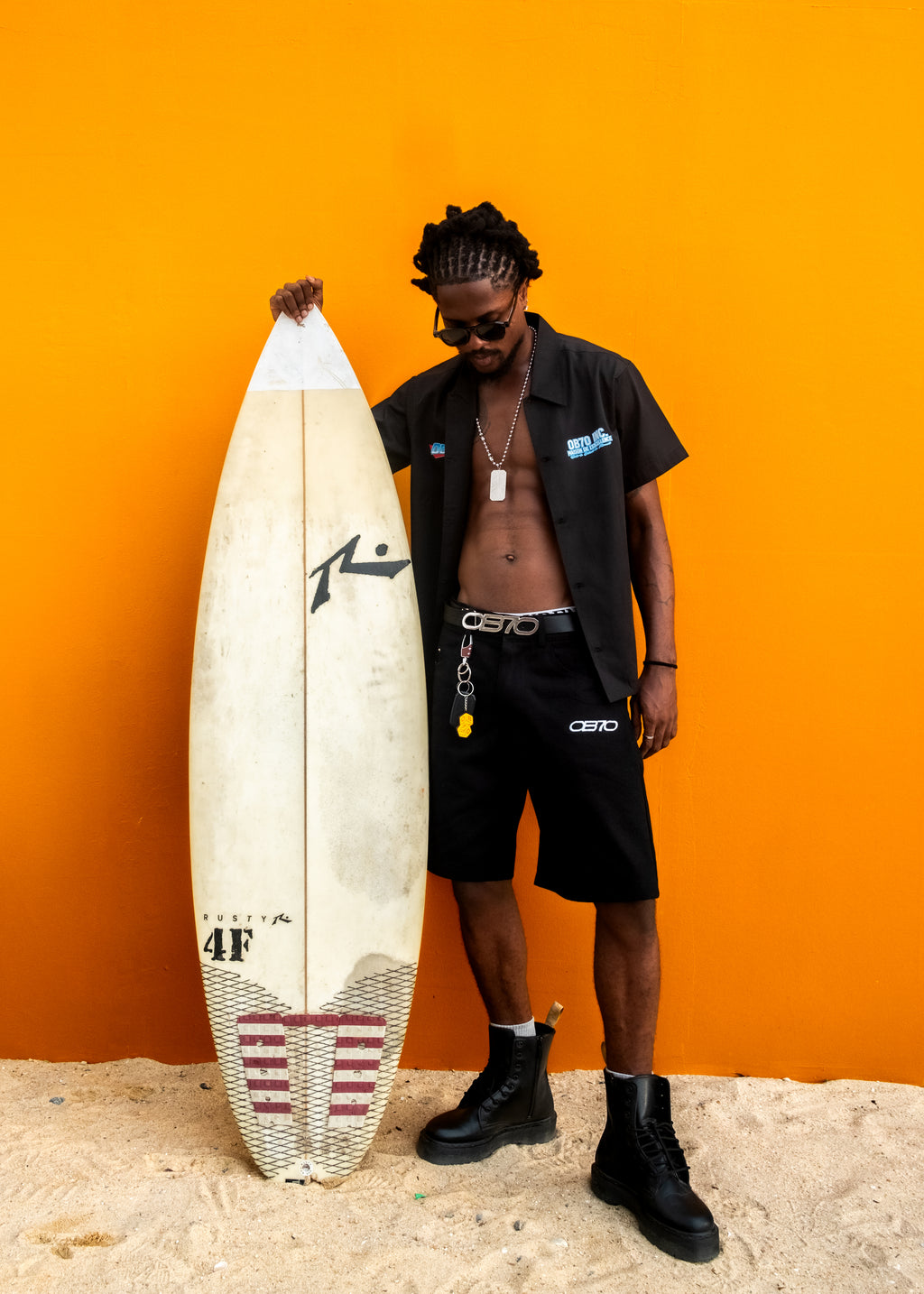 OB70 INC Boxy Shirt [Black]
