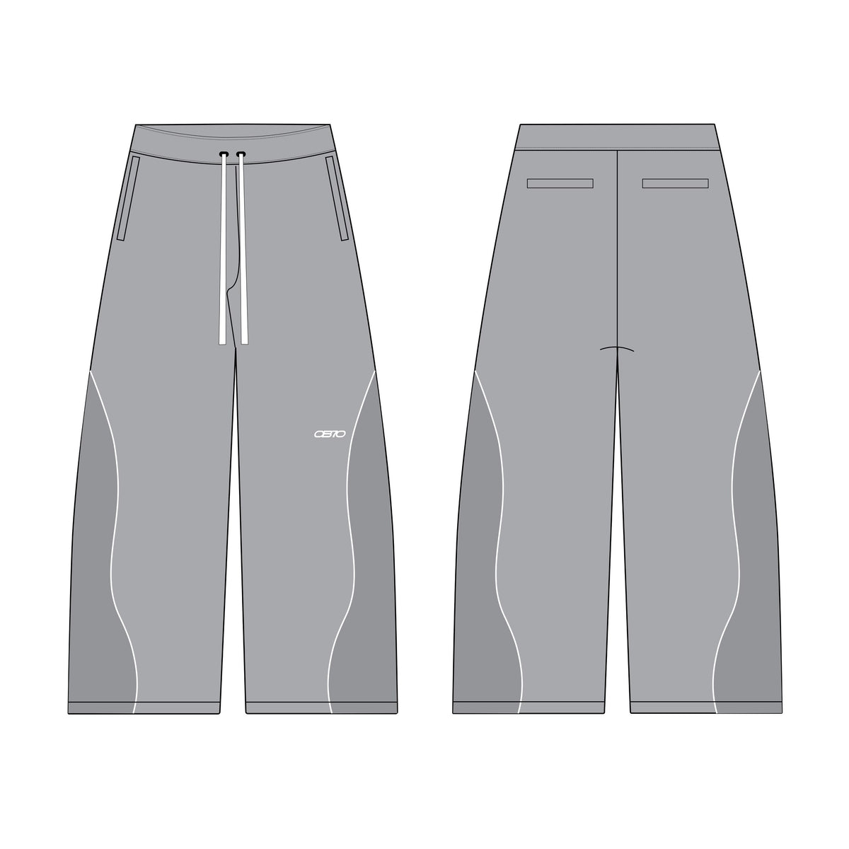 OB70 Dual-Tone Joggers (Grey)