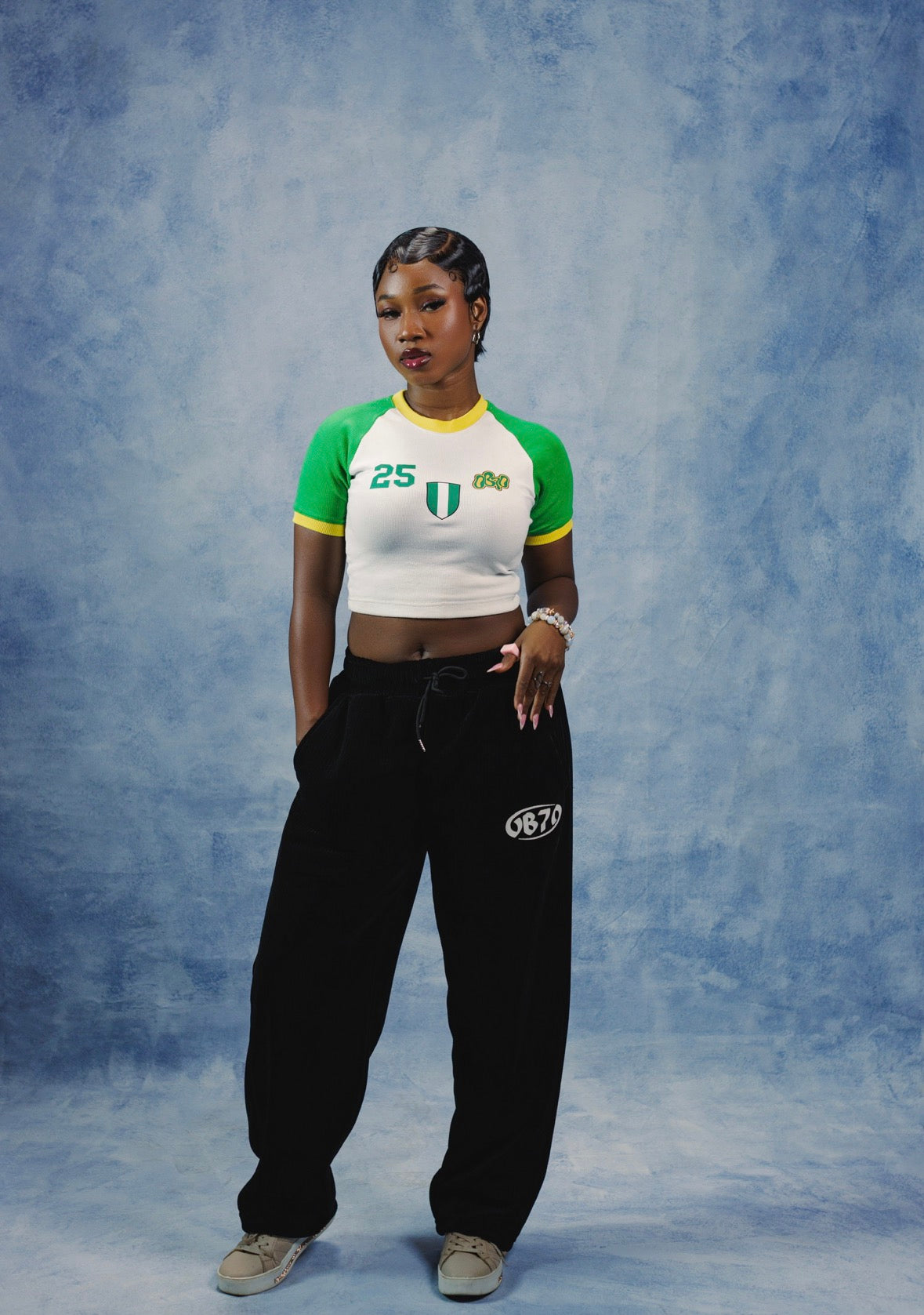 Super Falcons Baby Top