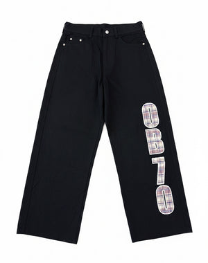 OB70 Checkers Logo Jean