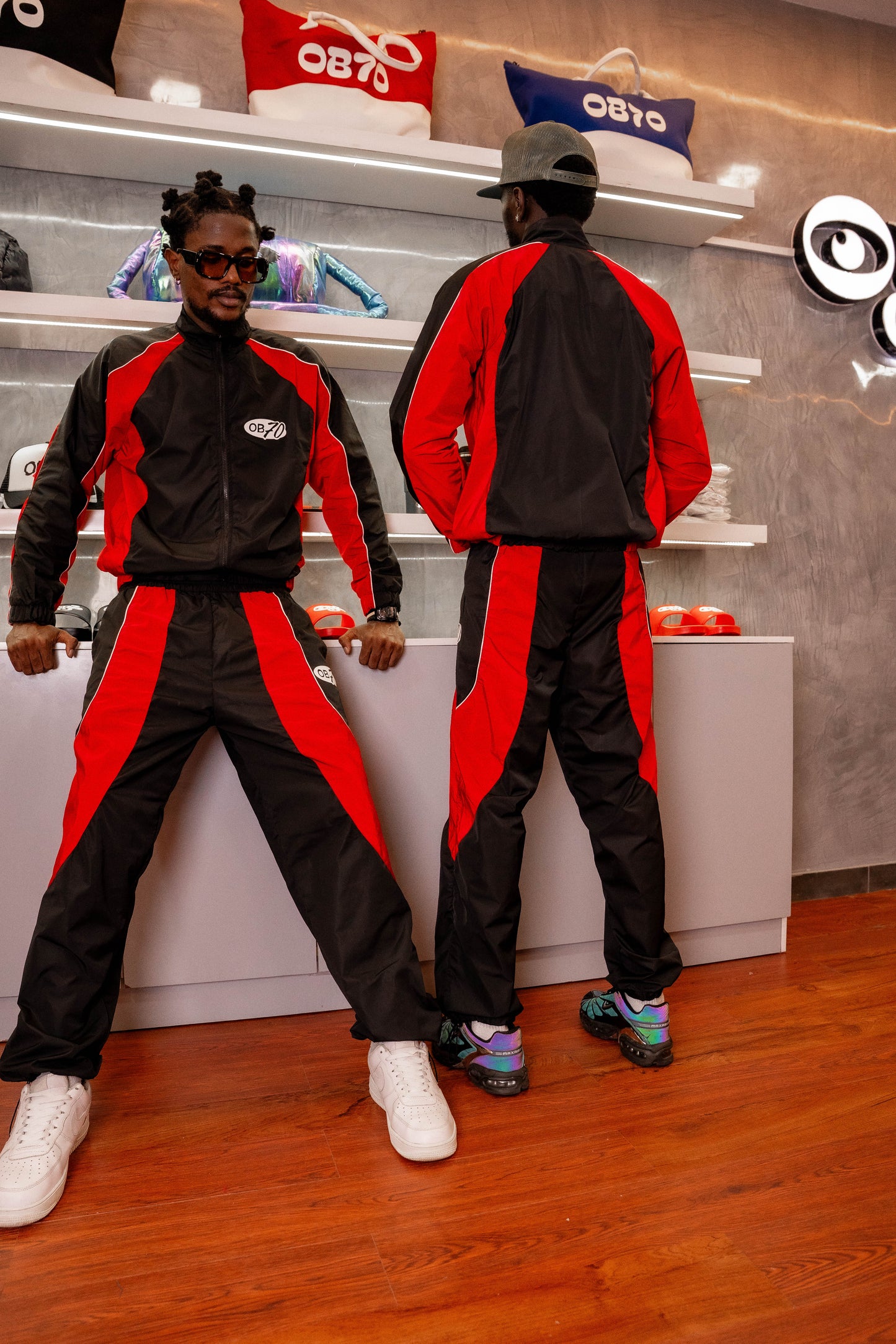 OB70 Logo Windbreaker Tracksuits