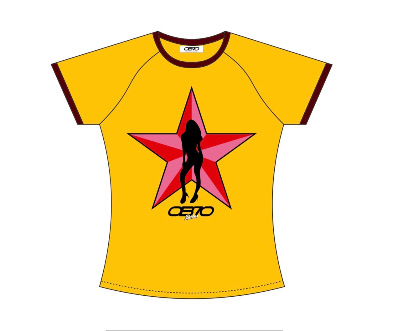 OB70 - Star Girl Baby Tee