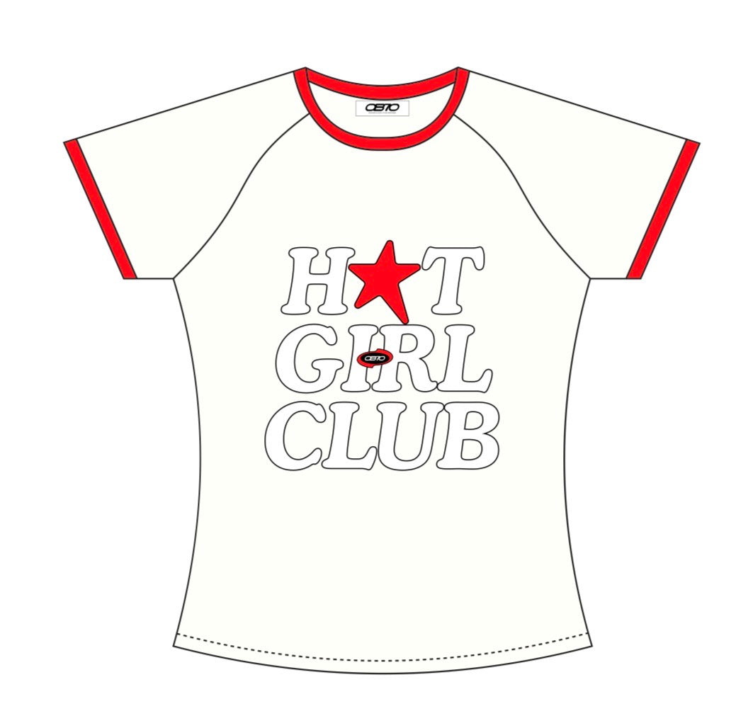 OB70 Hot Girl Club Baby Tee