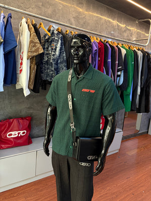 Lace Boxy Shirt (Green)