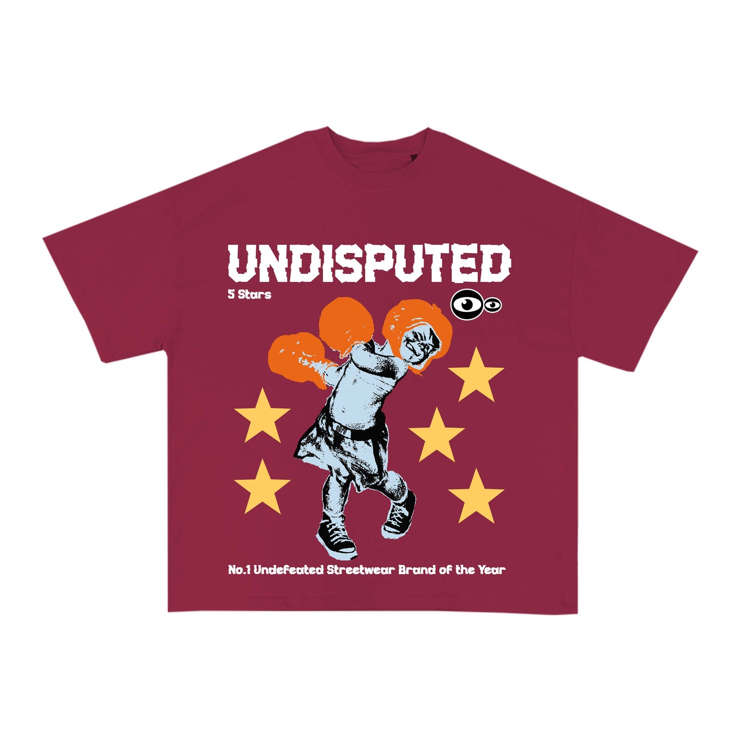 Undisputed T-shirt Black Wine