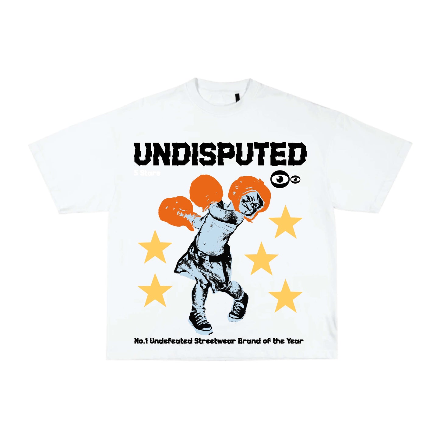 Undisputed T-shirt Black White