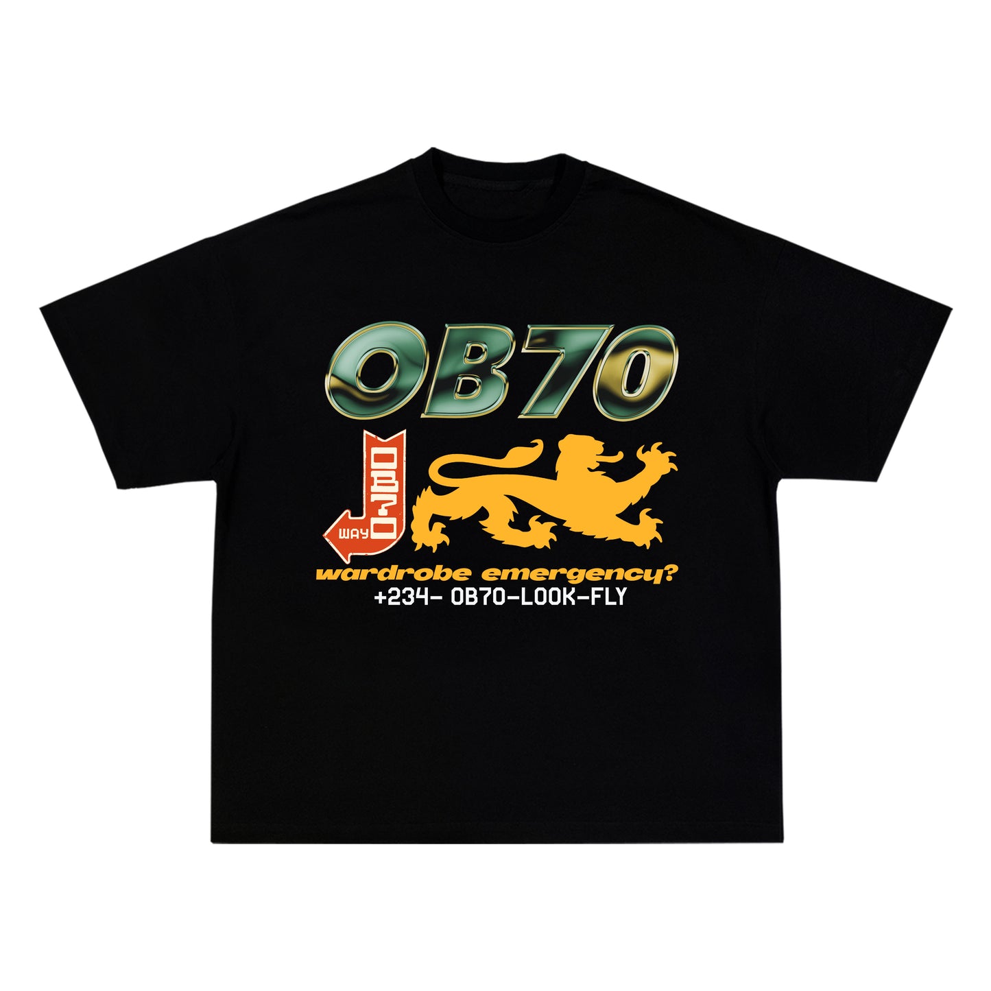 OB70-LOOK-FLY T-shirt