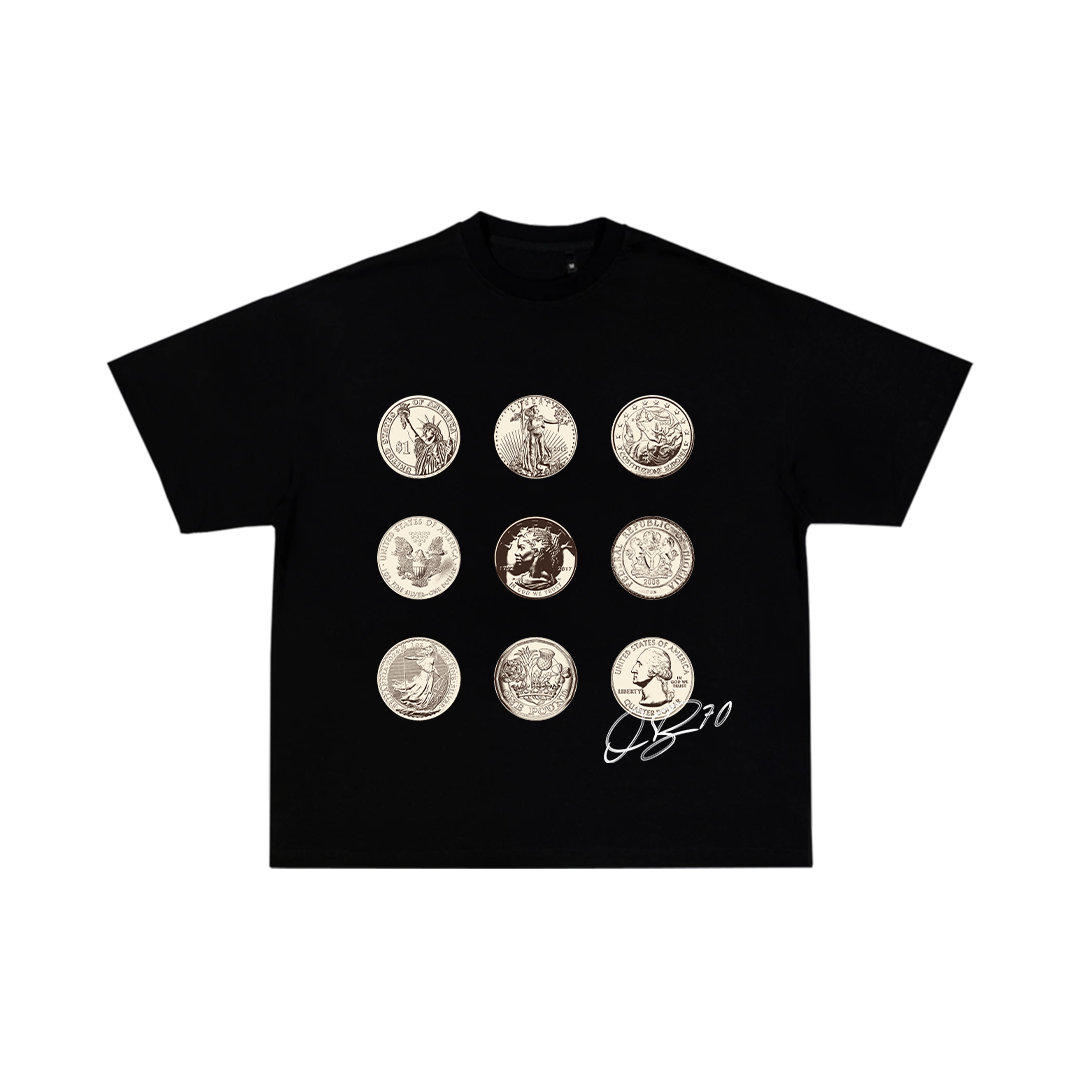 OB70 World Currencies T-shirt