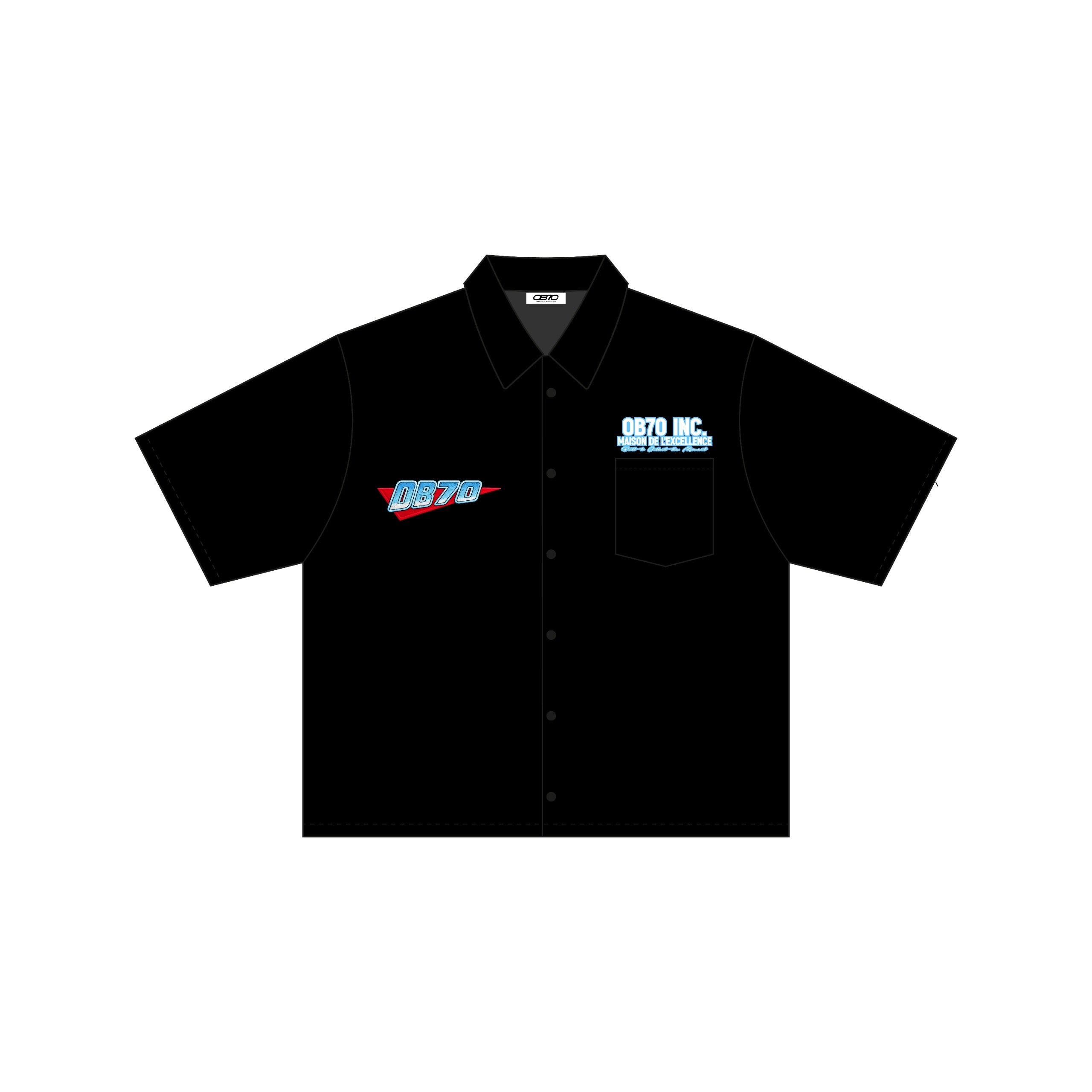 OB70 INC Boxy Shirt [Black]